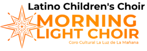 logo coro latino morning light